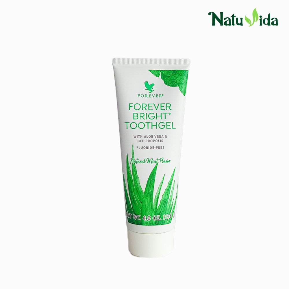 Crema Dental Sin Flúor con Aloe y Propóleo - Forever Living 130gr Forever Bright Toothgel