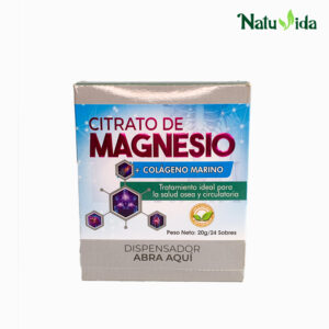 Citrato de Magnesio + Colágeno Marino