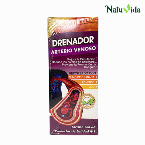 Drenador Arterio Venoso Líquido - Mf Natural 500ml