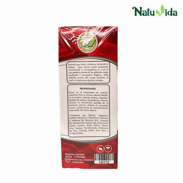 Hemoglobina Líquido - Mf Natural 500ml