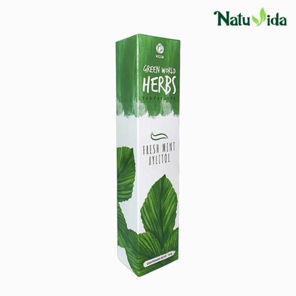 Crema Dental Herbs Sin Flúor con Xilitol 120gr - HGW