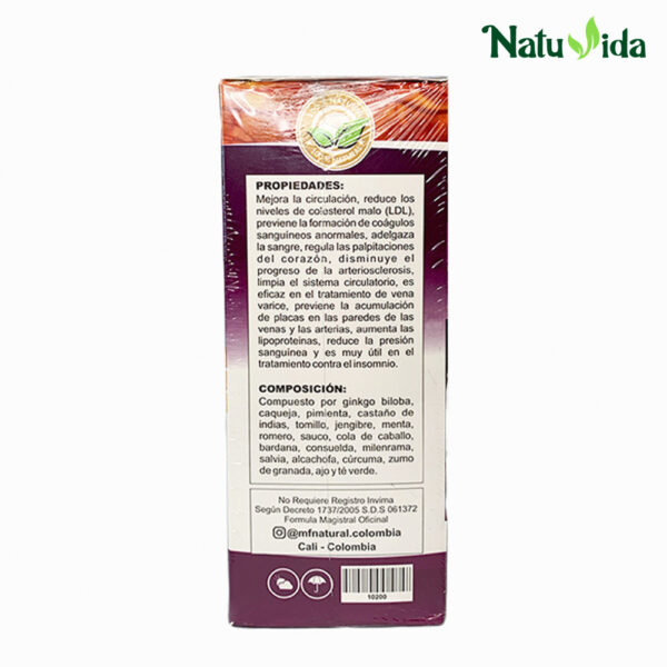 Drenador Arterio Venoso Líquido - Mf Natural 500ml