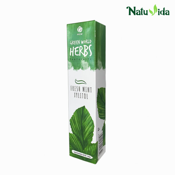 Crema Dental Herbs Sin Flúor con Xilitol 120gr - HGW