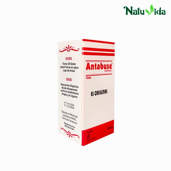 2 ANTABUSA Antabuse en Gotas Disulfiram - Ayerst 30ml (Adicciones)