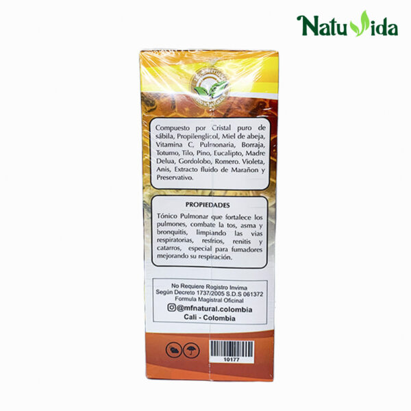 2 PULMONEX Pulmonex Líquido - Mf Natural 500ml (Asma, Tos y Bronquitis)