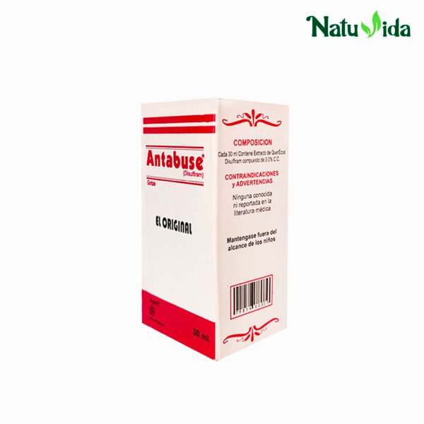 3 ANTABUSA Antabuse en Gotas Disulfiram - Ayerst 30ml (Adicciones)