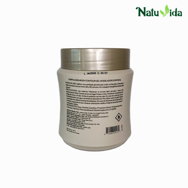 Gel Moldeador Corporal Cryoactive - Corps Hinode 500gr