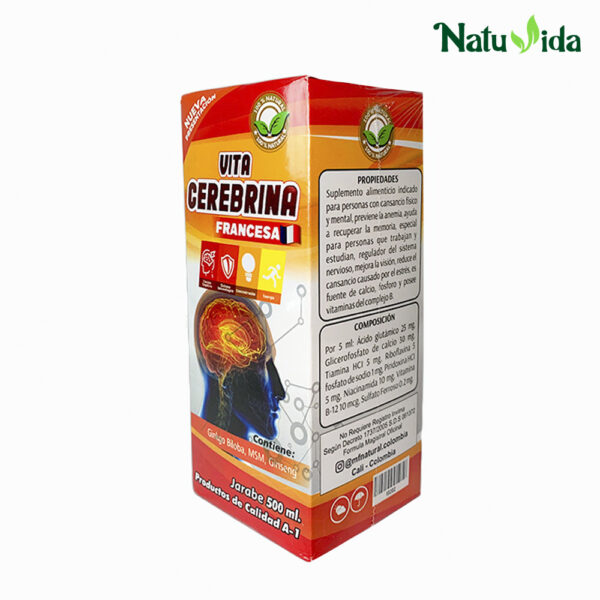 Vita Cerebrina Francesa Líquida - Mf Natural 500ml