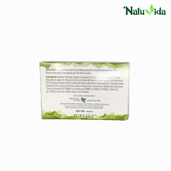 4 JABON AGUACATE Jabón de Aguacate Avocado Para Cara y Cuerpo - Forever Living 142gr (Piel Seca)