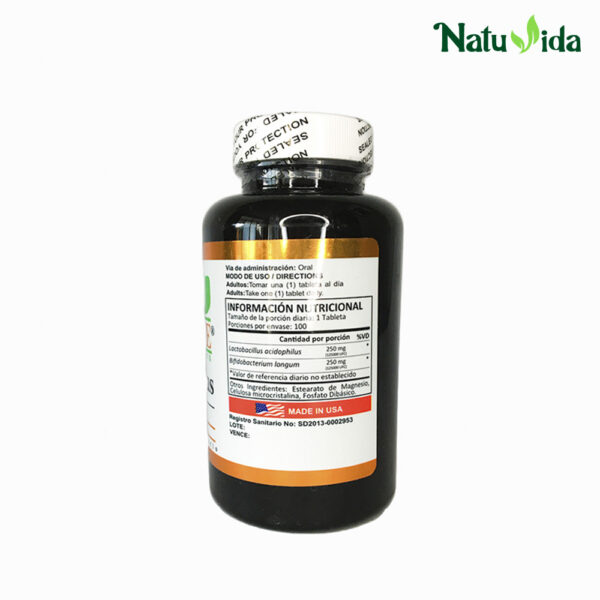 Acidophilus Plus- Probióticos - Xtralife 100 Tabletas
