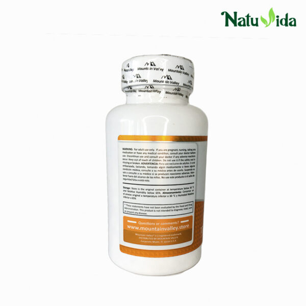 Resveratrol 1000mg - Mountain Valley 100 Cápsulas (Antioxidante)