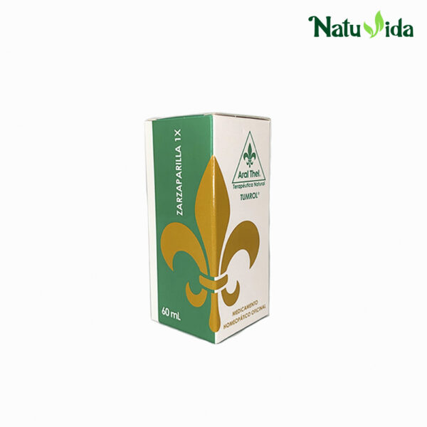 Zarzaparilla 1X Tumrol en Gotas - Aral Thel 60ml (Cálculos Renales y Biliares)
