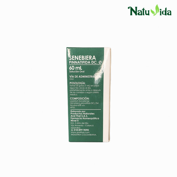Senebiera Pinnatifida DC en Gotas - Aral Thel 60ml (Hipertensión)