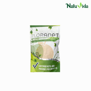 Fibra Floranat - Con Linaza Molida, Prebióticos y Probióticos - En Polvo 400gr