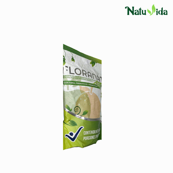 Fibra Floranat - Con Linaza Molida, Prebióticos y Probióticos - En Polvo 400gr