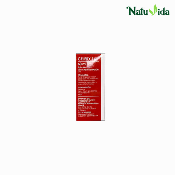 Celery 1X Renus en Gotas - Aral Thel 60ml (Renal e Infecciones Urinarias)