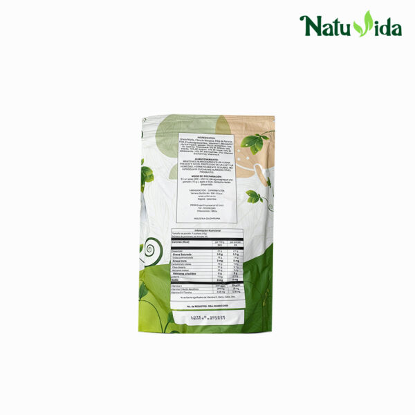 Fibra Floranat - Con Linaza Molida, Prebióticos y Probióticos - En Polvo 400gr