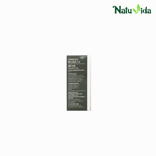 Gio-Vertilen Ginkgo Biloba 1X en Gotas - Aral Thel 60ml (Vértigo)