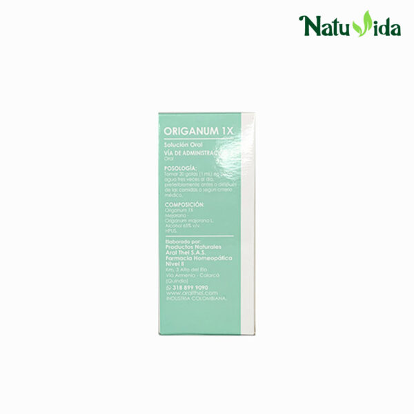 Origanum 1X Hemorest en Gotas - 60ml Aral Thel (Hemorroides)