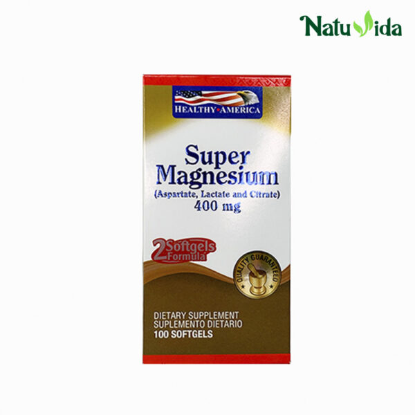 Super Magnesium 100 Cápsulas Blandas (softgels)