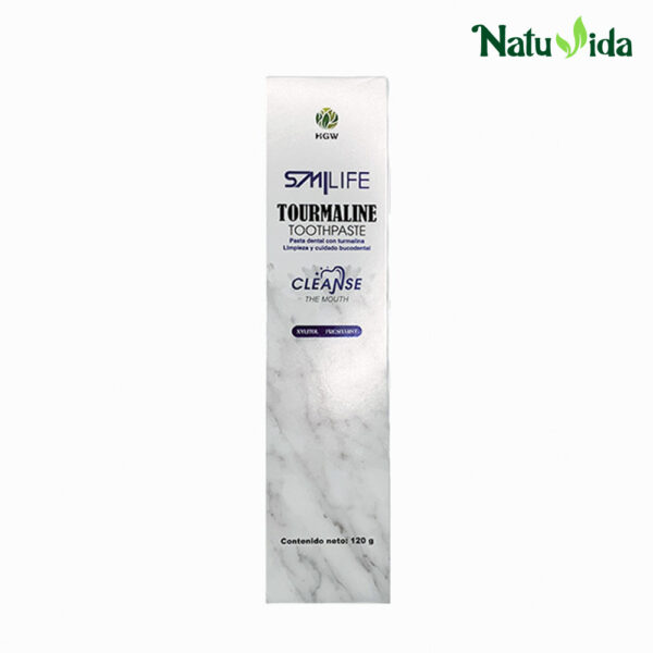 Crema Dental SIN FLÚOR con Turmalina blanca y Xilitol - HGW 120gr (Dientes Sensibles)