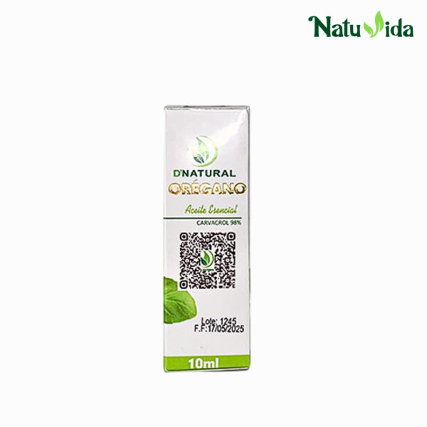 Aceite de Orégano Puro - Aceite Esencial 10ml (98% Carvacrol)