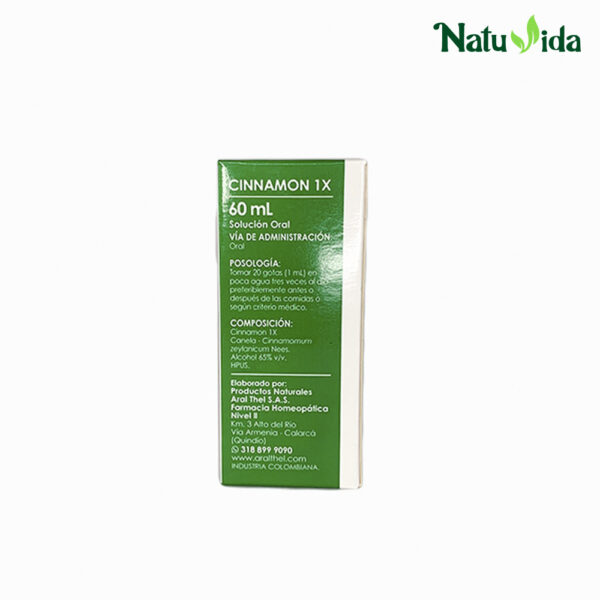 Cinnamon 1X en gotas (Brevy-w) - Aral Thel 60ml (Ciclo Menstrual SOP y Miomas)