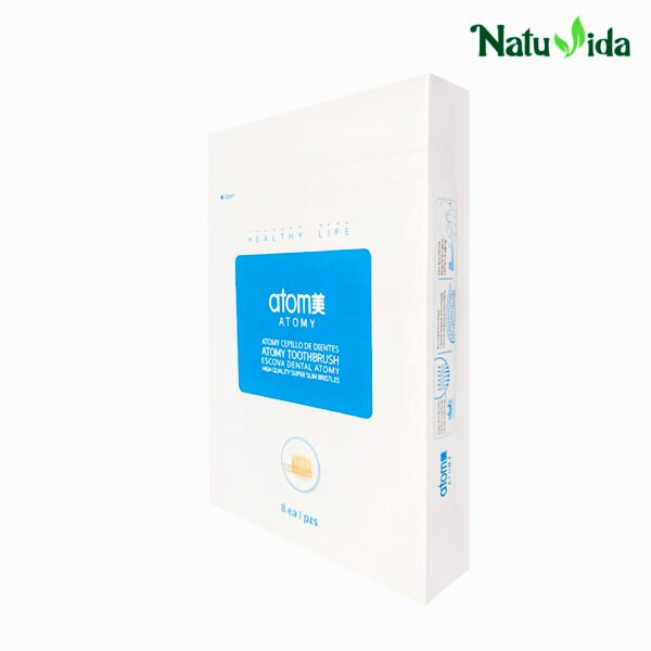 3CEPILLOS Cepillos Dentales con Propiedades Antibacteriales - Atomy 8 Unidades