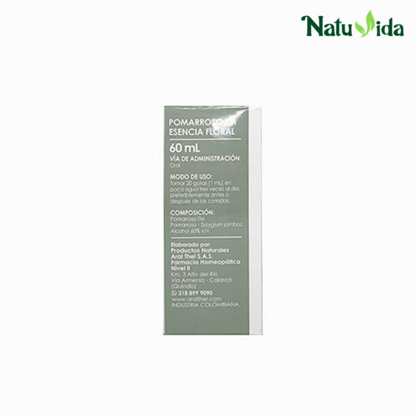 Pomarroso en Gotas Esencia Floral - Aral Thel 60ml