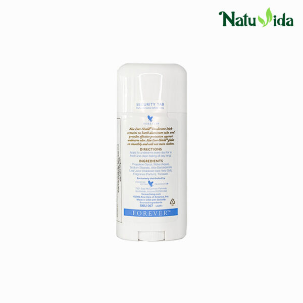 4FOREVERLIVI Desodorante Sin Sales de Aluminio Aloe Ever Shield en Stick - Forever Living 92.1gr