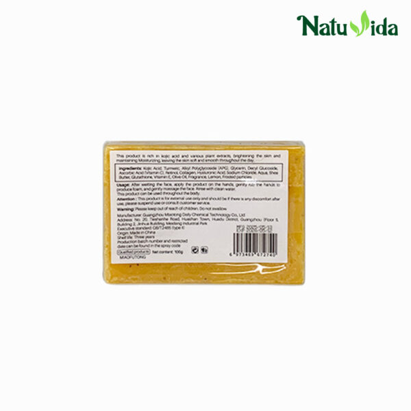 Jabón natural de Cúrcuma - 100gr (Acné)