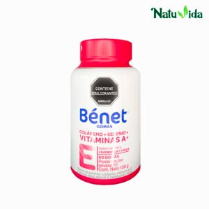 1VITAMINAA+E Gomas Colágeno + Selenio+ Vitamina A y E - 60 Gomas Bénet
