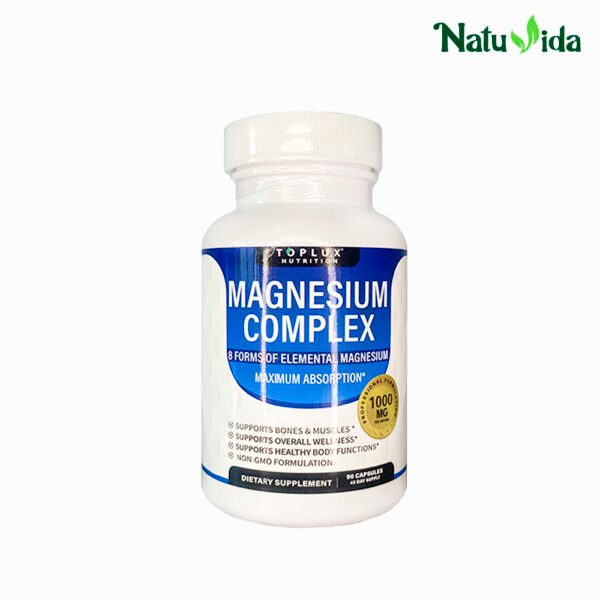 1magnesiumCOMPLUZ Magnesium Complex (8 formas de magnesio) - 90 Cápsulas Toplux