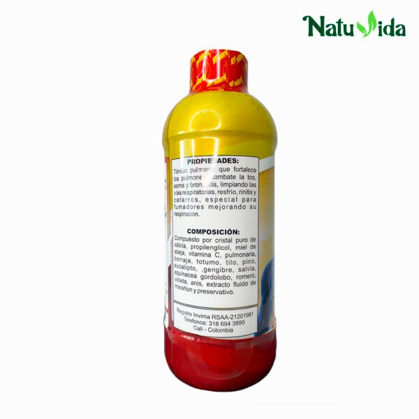 2TOTUMOPULMONARIA Totumo Pulmonaria Pulmonex - Mf Natural 1 litro