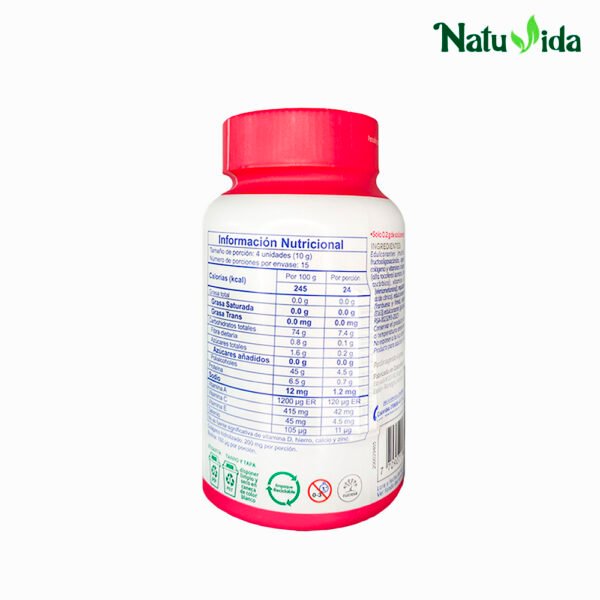 3VITAMINAA+E Gomas Colágeno + Selenio+ Vitamina A y E - 60 Gomas Bénet