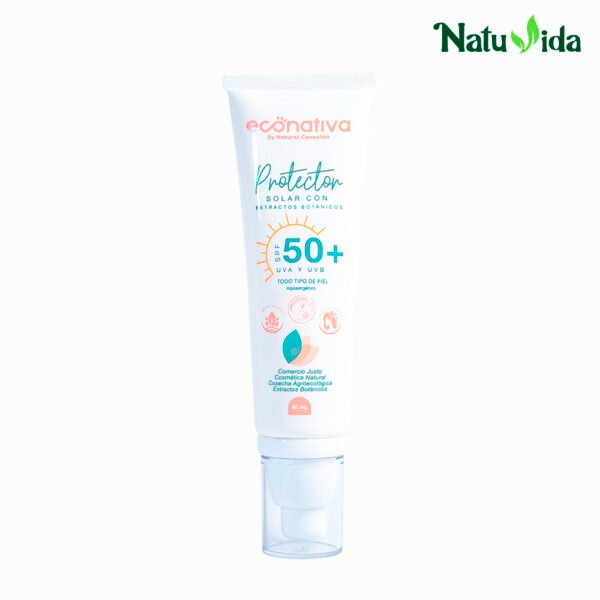 1PROTECTORSOLAR Protector Solar con Extractos Botánicos SPF 50+ 80 Ml